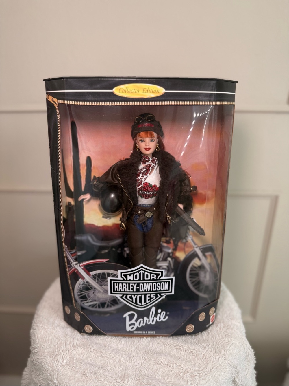Vintage Harley-Davidson Barbie Collector Edition NIB